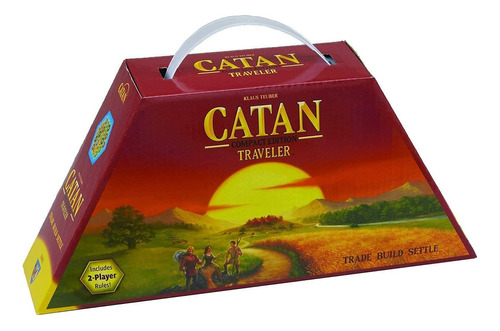 Catan, Juego De Mesa Traveler Edición Compacta.