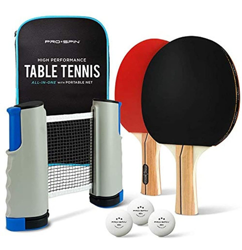 Juego De Mesa De Ping Pong Paddle Con Alto Rendimiento Portr