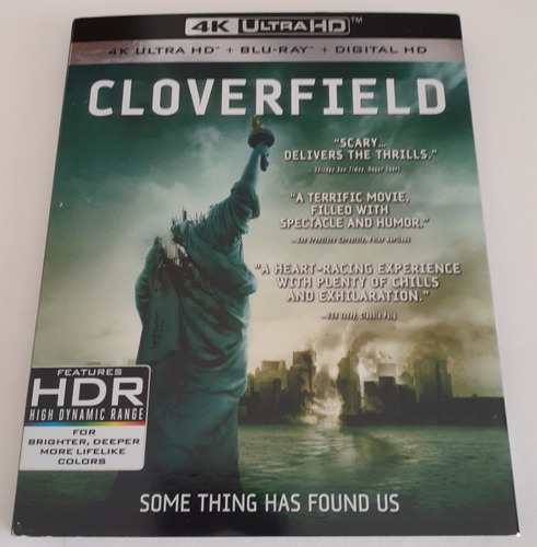 Cloverfield Pelicula Blu-ray 4k Ultra Hd Nueva Original
