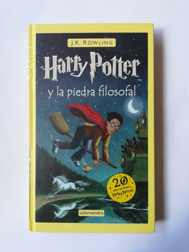 Harry Potter Y La Piedra Filosofal De J.k Rowling Tapa Dura