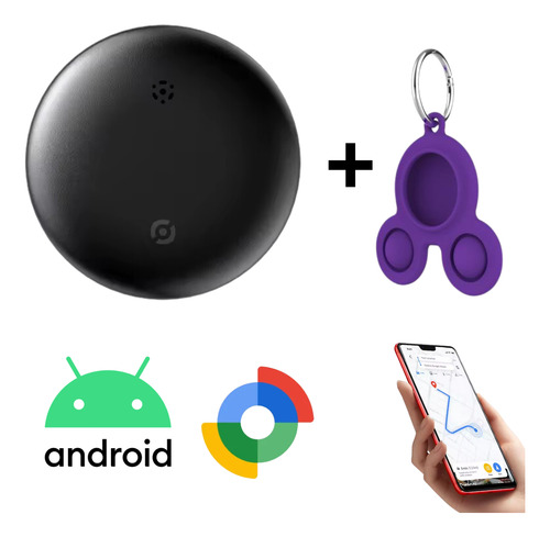 Localizador Rastreador Gps Tag Guardian Google Android Funda Negro Funda D