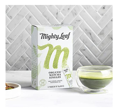 Té Chai Mighty Leaf Tea, Té Verde Matcha Orgánico En Polvo -