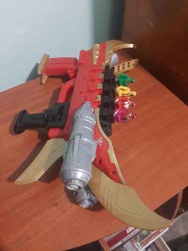 Power Rangers Super Mega Force Cannon Blaster - Barco Pirata (Usado)