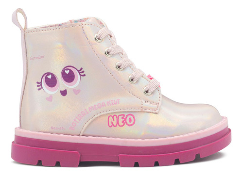 Bota De Niña Distroller Neonatos Ksi Meritos Rosa 13-17