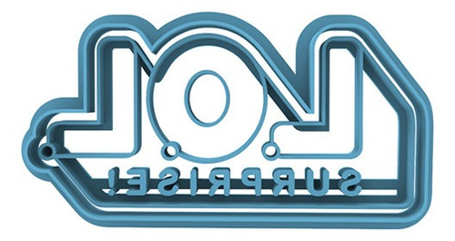 010 Logo Lol Cortante De Galleta