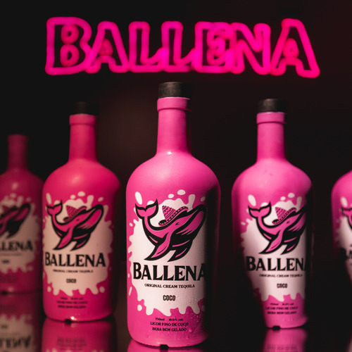 Ballena Licor De Coco Com Tequila 750ml