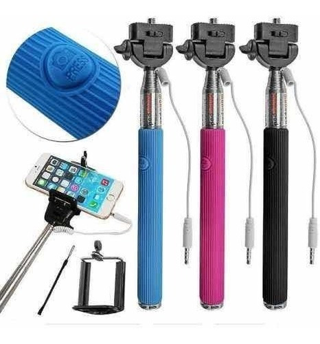 Bastón Monopod Palo Selfie Bluetooth Celulares Cámaras