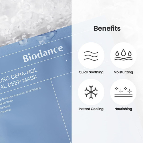 Máscara Para Dormir Con Colágeno Biodance, Máscara Nocturna