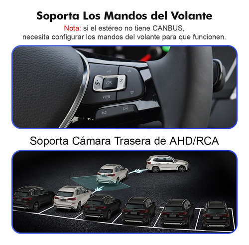 Estéreo Android Para Mitsubishi L200 2021-2022 Cámara Gps Fm