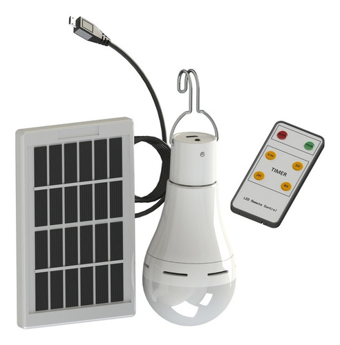 9w / 7w Porttil Led De Energa Solar Que Acampa Bombi