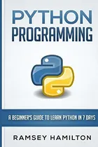 Comprar Book : Python Programming A Beginners Guide To Learn Python