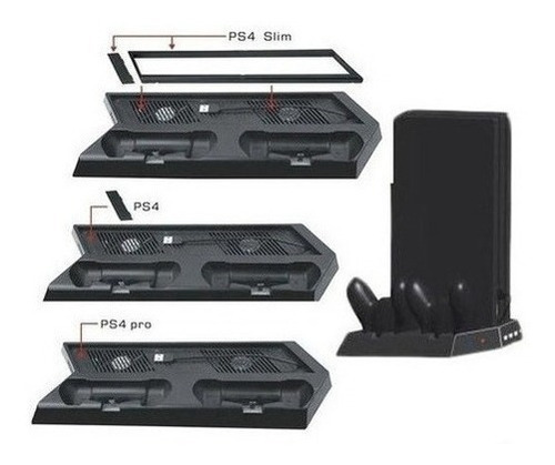 Ventiladores de refrigeração para o console de jogos Dobe DOBE-TP4-023B