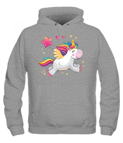 Poleron De Niña Personalizado De Unicornio 