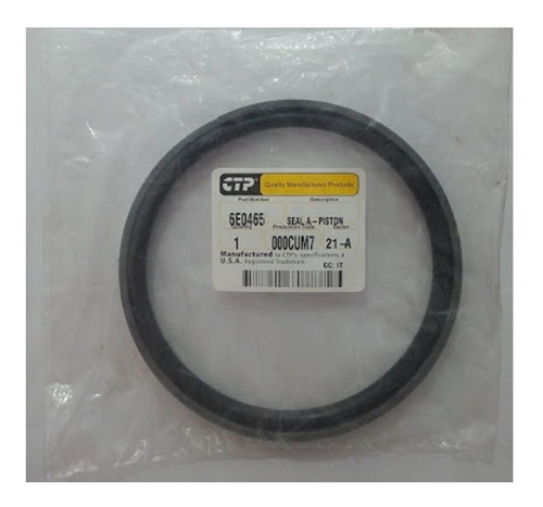 Sello De Piston Caterpillar Ctp 6e0465 6e-0465