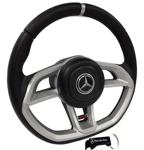 Volante De Caminhão Mercedes Benz Mb 1215 Hpn Black 43cm Vc