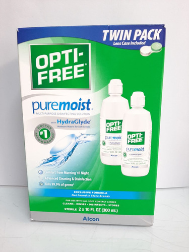 Opti-free Puremoist  600 Ml Solucion Lentes De Contacto