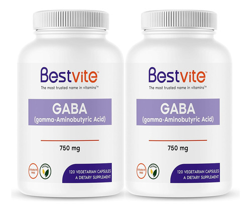 Suplemento Gaba 750mg Por Cápsula - Unidad a $1532