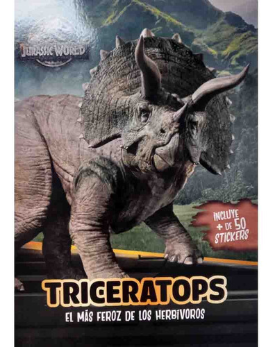 Jurassic World Triceratops Mis Dinosaurios Favoritos, De Steven Spielberg. Jurassic World Editorial El Gato De Hojalata - Editorial Guadal, Tapa Tapa Blanda En Español, 2024