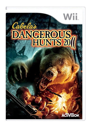Cabelas Dangerous Hunts 2011 - Nintendo Wii - Usado