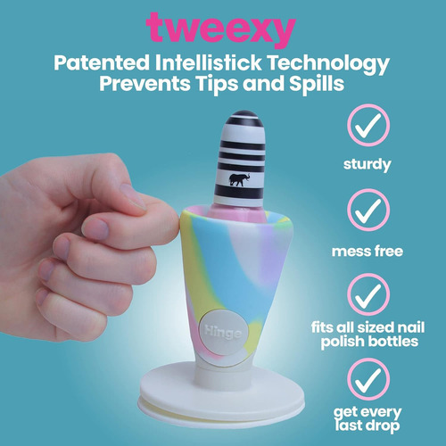Soporte De Botella De Esmalte De Uñas Tweexy Hinge
