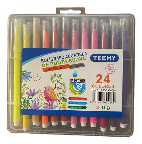 Brush Pen 24 Colores, Lettering, Dibujo