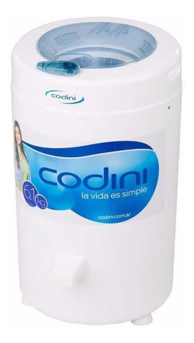 Imagen 2 de 10 de Secarropas Codini Advance 2800rpm 6,1kg Seca Ropa Ad 61