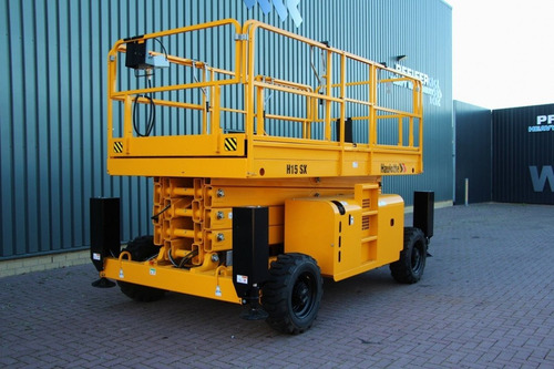 Imagen 4 de 16 de Plataforma Elevadora Tijera 15m Diesel Haulotte JLG Genie