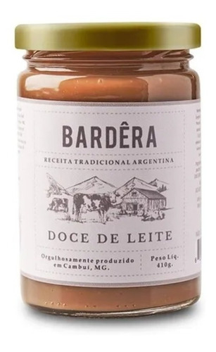 Doce De Leite Bardera 410g Receita Argentina - Novidade 