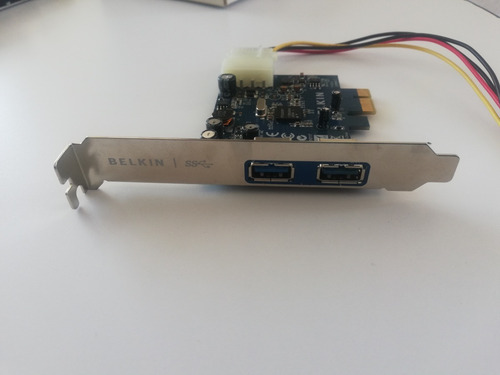 2 Port Pci Express Usb 3.0 Card With Sata Power