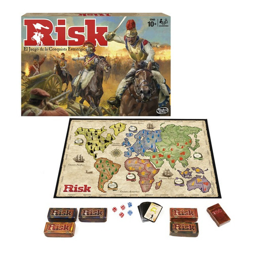 Risk: Juego Estrategico De Conquista Hasbro