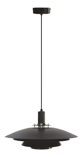 Lámpara Colgante E-27 Diseño Con Cuatro Pantallas/ Hb Led