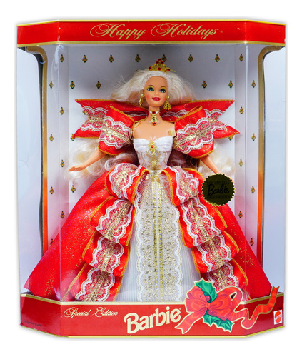 Barbie Happy Holidays Special Edition 1997 V4