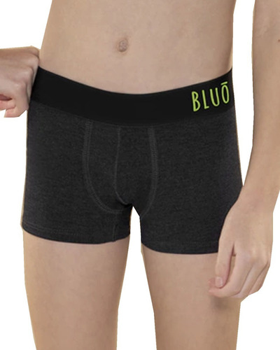 Boxer Niños Algodón Con Lycra Bluo 23901