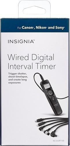 Temporizador Universal Digital Insignia Para Camaras Dslr