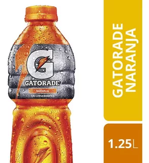 Bebida Isotonica Gatorade Naranja X 1.25 Lt