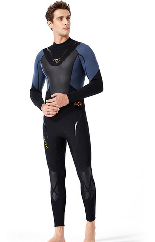 Imagen 3 de 10 de Traje De Neopreno De 3 Mm De Neopreno De Cuerpo Completo