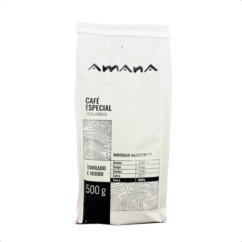 Cafe Especial Amana Torrado E Moido Arabica Aroma Chocolate