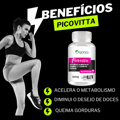Kit Chá Da Horta Misto + Picovitta Vitamina C Cromo