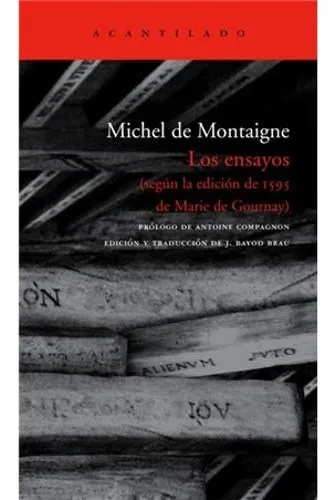 Libro (nuevo) Michel De Montaigne. Los Ensayos