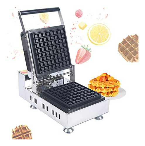Máquina De Waffles Eléctrica 110v, 1300w, 64 Rejillas