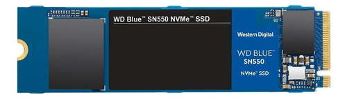 Disco sólido SSD interno Western Digital  WDS250G2B0C 250GB azul