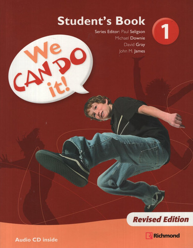 We Can Do It 1 - Student's Book + Audio Cd, De No Aplica. Editorial Santillana, Tapa Blanda En Inglés Internacional, 2009