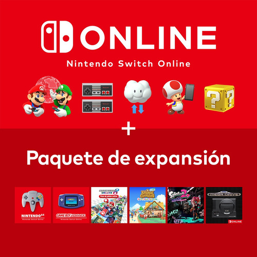 Nintendo Switch Online + Expansion Pack Barato 