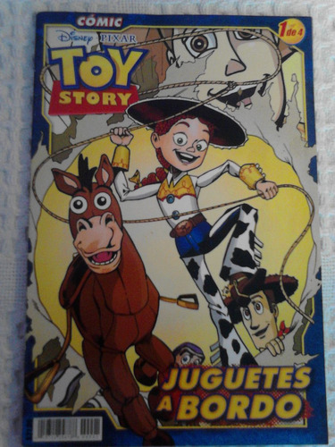 Cómic Toy Story Juguetes Abordo Volumen 1 Al 4