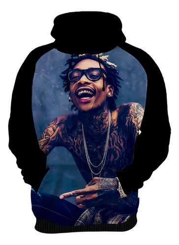 Blusa Frio Moletom Casaco Wiz Khalifa Rapper Rap Masculina 4