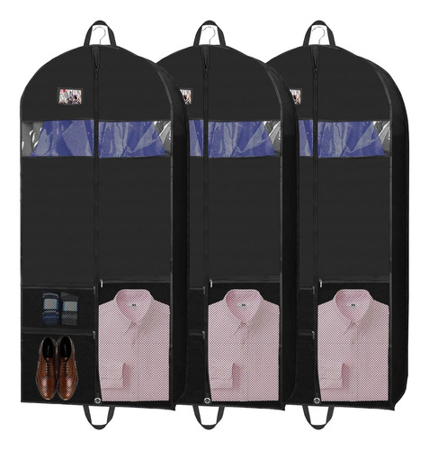 3 Bolsas Protectoras A Prueba De Polvo Para Ropa Engrosado