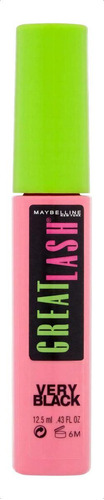 Máscara De Pestañas Great Lash Big Maybelline Very black