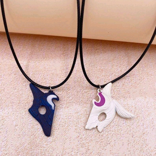 Collar (2p) Kindred Para Parejas O Amigos League Of Legends