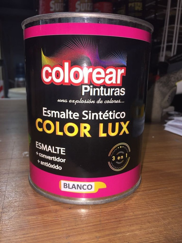 Esmalte Sintetico Colorear 3 En 1 X Litro  