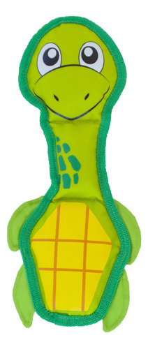 Outward Hound Fire Biterz Turtle Plush Firehose Material Jug